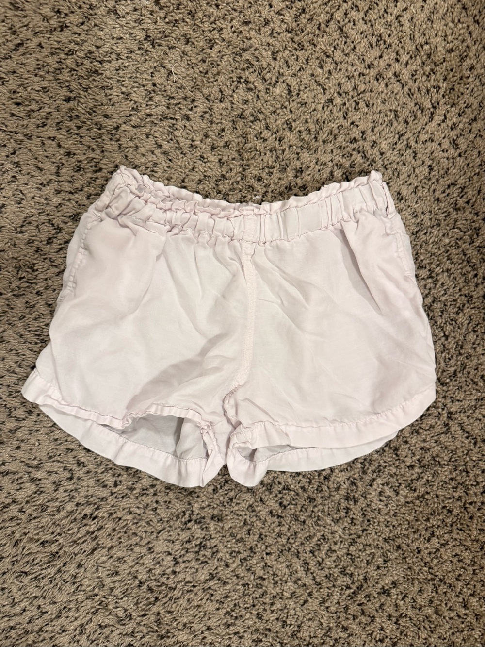 Girls Bella Dahl Soft Pink Elastic Waist Shorts